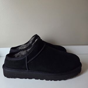 UGG Black Slippers Women Size 9 Eur 40